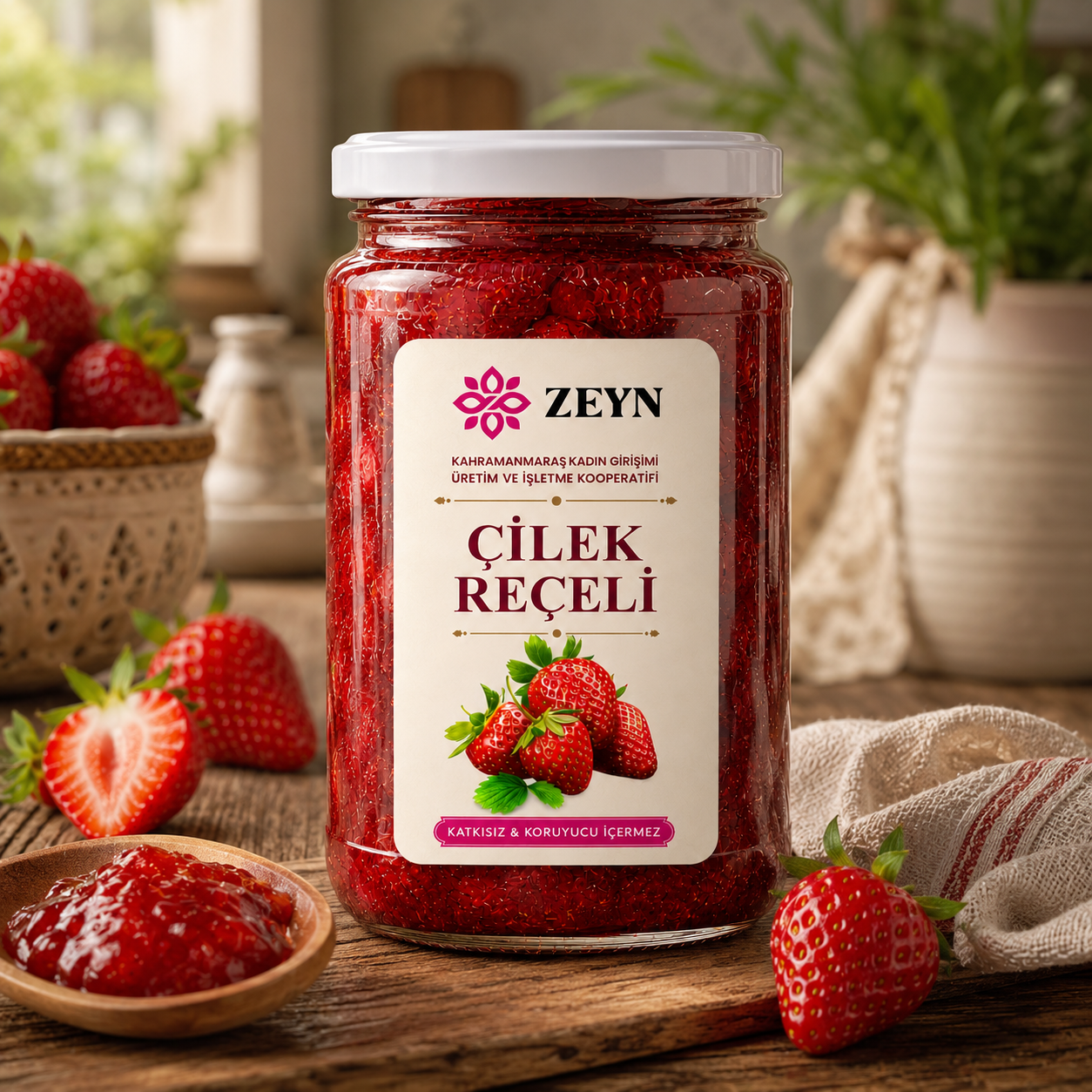 Çilek Reçeli